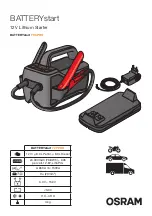 Preview for 1 page of Osram BATTERYstart 700 PRO Manual