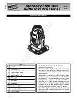 Preview for 1 page of Osram C61325 Instruction Manual