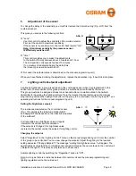 Preview for 9 page of Osram DALI LS/PD ADVANCED Installation And Operating Instructions Manual