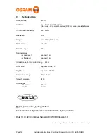 Preview for 12 page of Osram DALI LS/PD ADVANCED Installation And Operating Instructions Manual