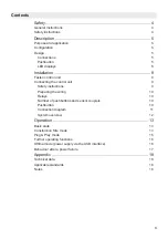 Preview for 3 page of Osram DALI Professional Controller-4 Operating Instructions Manual