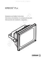 Osram KREIOS FL Series Installation And Safety Instructions preview