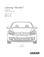 Osram LEDHL102 - BK Manual preview