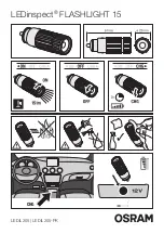 Preview for 1 page of Osram LEDinspect FLASHLIGHT 15 Quick Start Manual