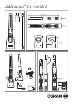 Предварительный просмотр 1 страницы Osram LEDinspect Slimline 280 Quick Start Manual