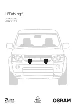 Osram LEDriving CUBE MX85-SP Manual preview