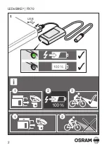 Предварительный просмотр 2 страницы Osram LEDsBIKE FX70 Manual