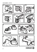 Предварительный просмотр 3 страницы Osram LEDsBIKE FX70 Manual