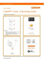 Osram Lightify Onboarding Manual preview