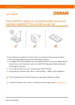 Предварительный просмотр 7 страницы Osram Lightify Onboarding Manual