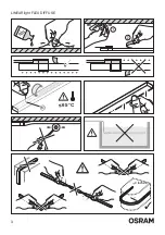 Предварительный просмотр 3 страницы Osram LINEARlight FLEX DIFFUSE SIDE Monochrome Mounting Manual