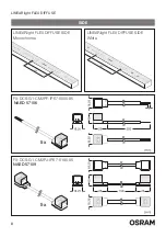 Предварительный просмотр 8 страницы Osram LINEARlight FLEX DIFFUSE SIDE Monochrome Mounting Manual