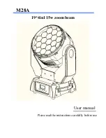 Osram M28 A User Manual preview