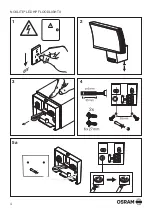 Предварительный просмотр 4 страницы Osram NOXLITE LED HP FLOODLIGHT II Manual