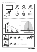 Предварительный просмотр 7 страницы Osram NOXLITE LED HP FLOODLIGHT II Manual