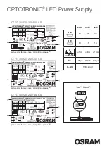 Preview for 1 page of Osram OPTOTRONIC OT FIT 20/220-240/500 CS Installing And Operating Information