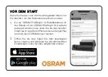 Предварительный просмотр 16 страницы Osram ORSDC10 Manual