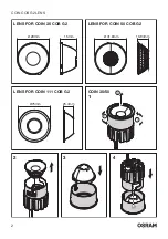 Предварительный просмотр 2 страницы Osram PL-CN35-COB-600-XXX-24D-G2 Quick Start Manual