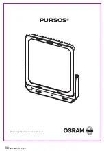 Preview for 1 page of Osram Pursos Quick Start Manual