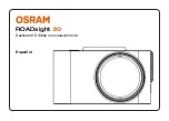 Предварительный просмотр 82 страницы Osram ROADsight 20 Manual