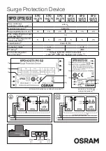 Osram SPD G2 Installation Note предпросмотр