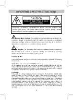 Preview for 2 page of Osram Sylvania SB378W Instruction Manual