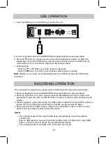 Preview for 16 page of Osram Sylvania SB378W Instruction Manual