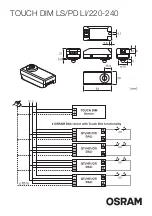 Предварительный просмотр 1 страницы Osram Touch DIM LS/PD LI Manual