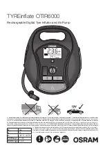 Preview for 1 page of Osram TYREinflate OTIR6000 Quick Start Manual