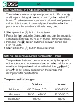 Preview for 10 page of OSS EWS1 User Manual