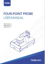 Предварительный просмотр 1 страницы Ossila FOUR-POINT PROBE User Manual