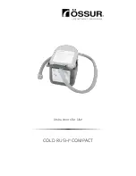 Ossur COLD RUSH COMPACT Instructions For Use Manual предпросмотр