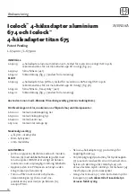 Preview for 15 page of Ossur Icelock Alloy 4-Hole 674 Instructions For Use Manual