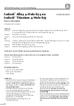 Preview for 17 page of Ossur Icelock Alloy 4-Hole 674 Instructions For Use Manual