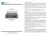 Preview for 1 page of OST iConverter 8240 Series User Manual