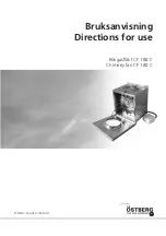 Preview for 1 page of OSTBERG 7320001 Directions For Use Manual