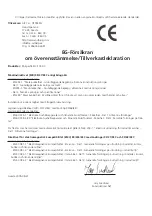 Preview for 2 page of OSTBERG 7320001 Directions For Use Manual