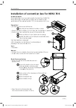 Preview for 2 page of OSTBERG CONNECTION BOX 70 K Installation Manual