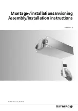 OSTBERG HERU LP Assembly/Installation Instructions preview