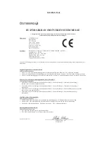 Preview for 7 page of OSTBERG IFK 140 C EC Directions For Use Manual