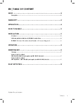 Preview for 3 page of OSTBERG IRB Directions For Use Manual