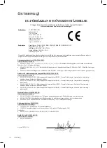 Preview for 16 page of OSTBERG IRB Directions For Use Manual