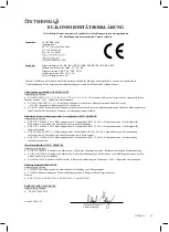 Preview for 23 page of OSTBERG IRB Directions For Use Manual