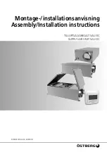 Preview for 1 page of OSTBERG SAU 125 EC Assembly/Installation Instructions