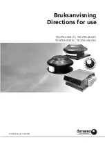 Preview for 1 page of OSTBERG TKC 300 EC Directions For Use Manual