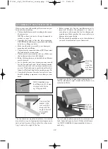 Предварительный просмотр 22 страницы OSTBERG TKH 300 Directions For Use Manual