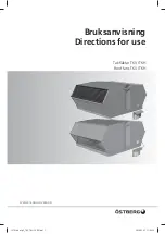 Preview for 1 page of OSTBERG TKH 560 Directions For Use Manual