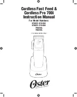 Preview for 1 page of Oster 076023-810-050 Instruction Manual