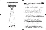 Preview for 13 page of Oster 076023-810-050 Instruction Manual