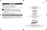 Preview for 18 page of Oster 076023-810-050 Instruction Manual